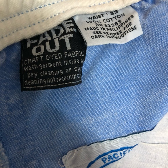 Vintage Mens Denim Shorts - Picture 3 of 9